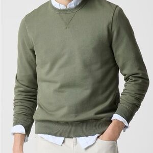 J. Crew Olive Green Crewneck Sweater - Men’s